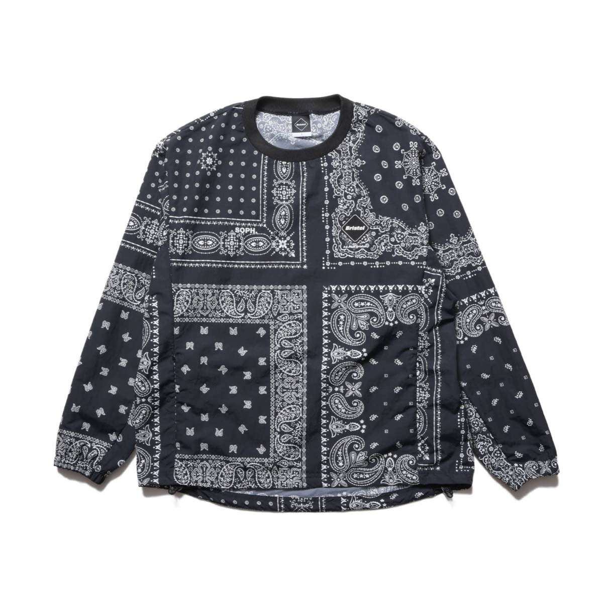 F.C.Real Bristol / BANDANA NYLON PISTE (Black)