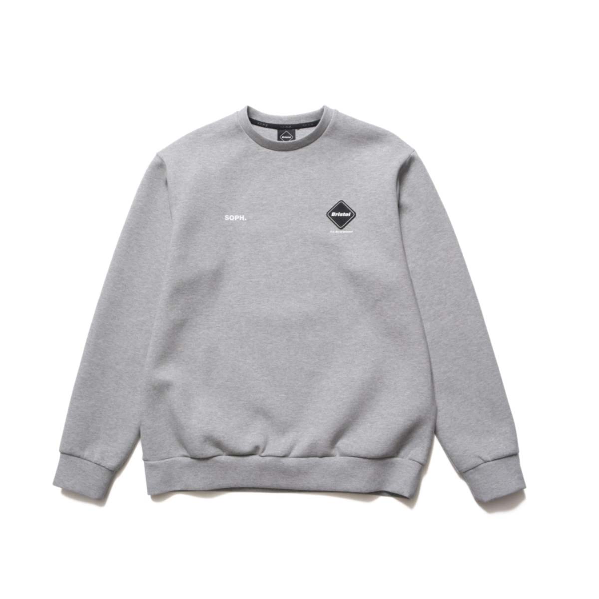 F.C.Real Bristol / TECH SWEAT CREWNECK TOP (Gray)