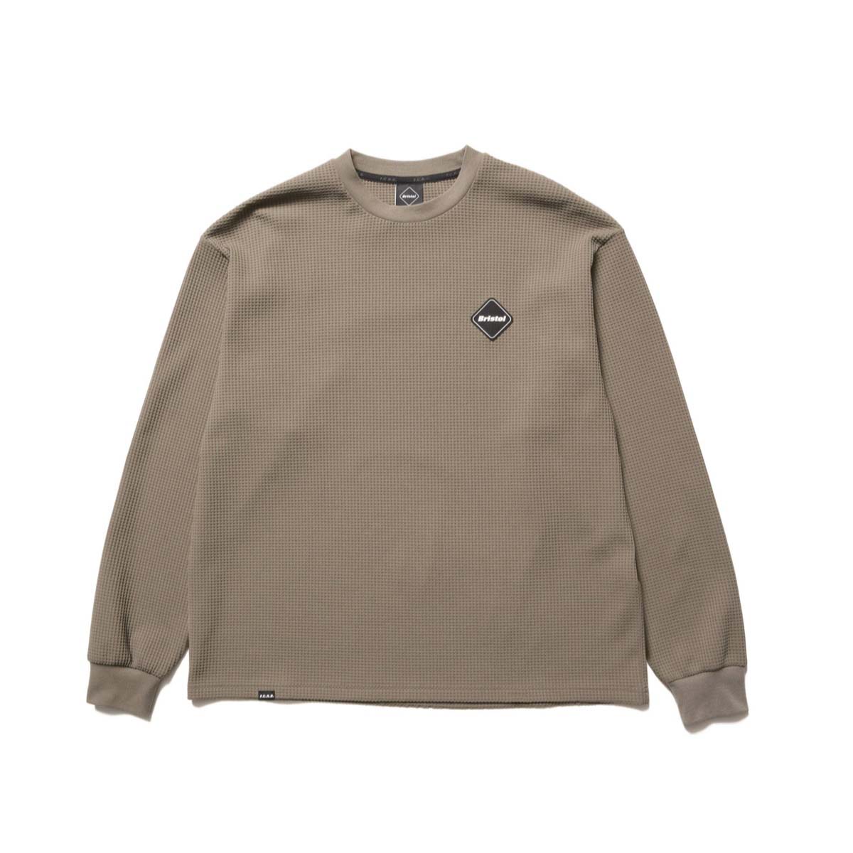F.C.Real Bristol / TECH WAFFLE LOUNGE L/S TOP (Greige)