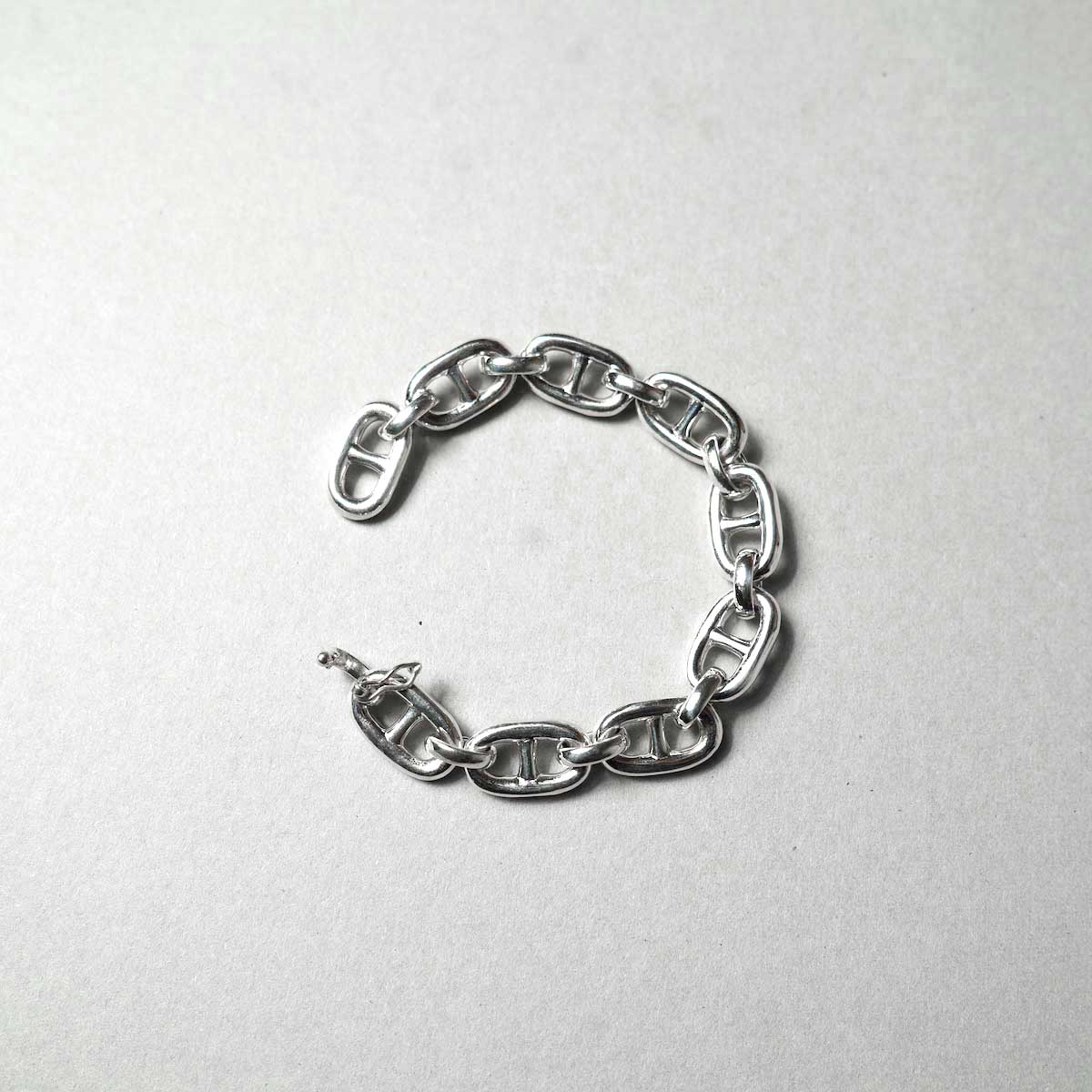 FIFTH SILVER /  Silver Bracelet HL-003 (13mm)正面