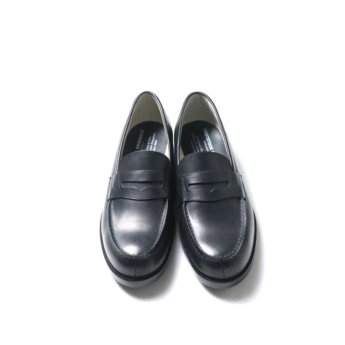 FOOTSTOCK ORIGINALS / LOAFER (Black)正面