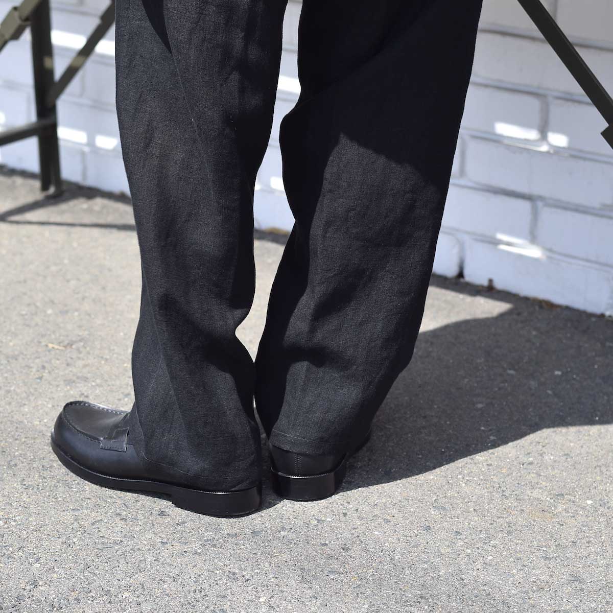 FOOTSTOCK ORIGINALS / LOAFER (Black)着用イメージ２