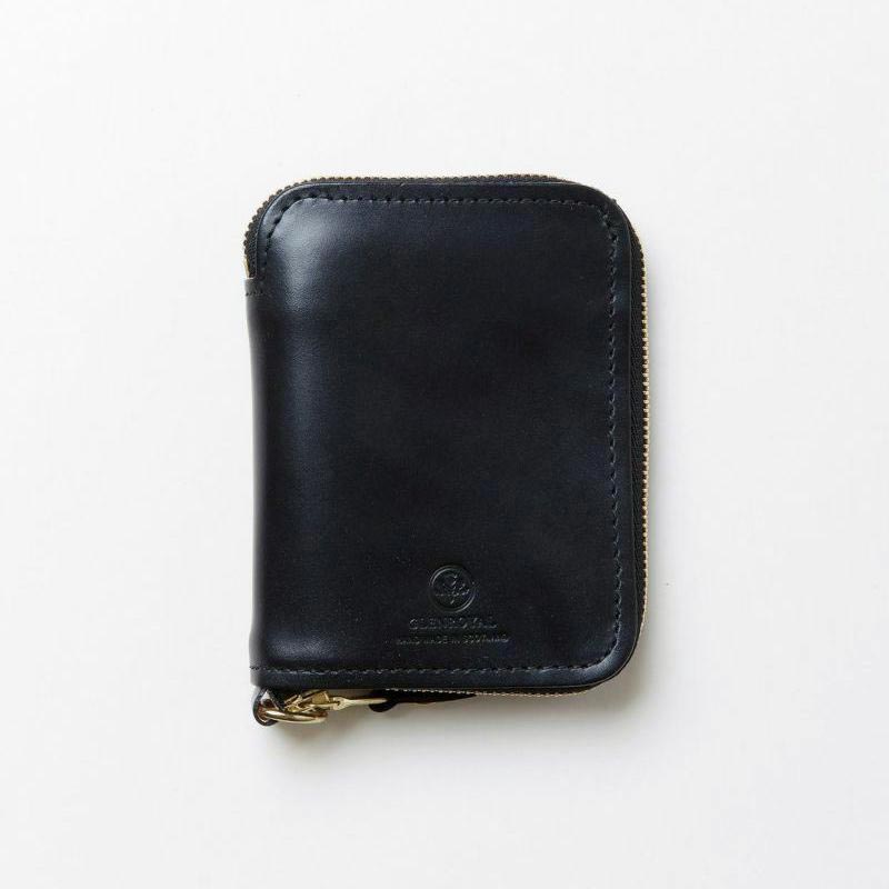 GLENROYAL / ZIP AROUND SMALL WALLET (New Black)