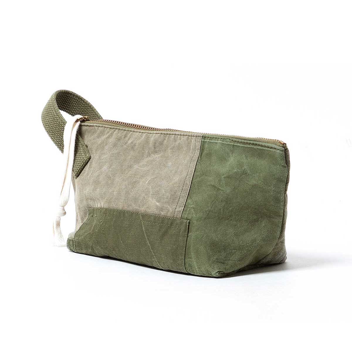 HOBO / TOUR POUCH UPCYCLED US ARMY CLOTH (Olive)