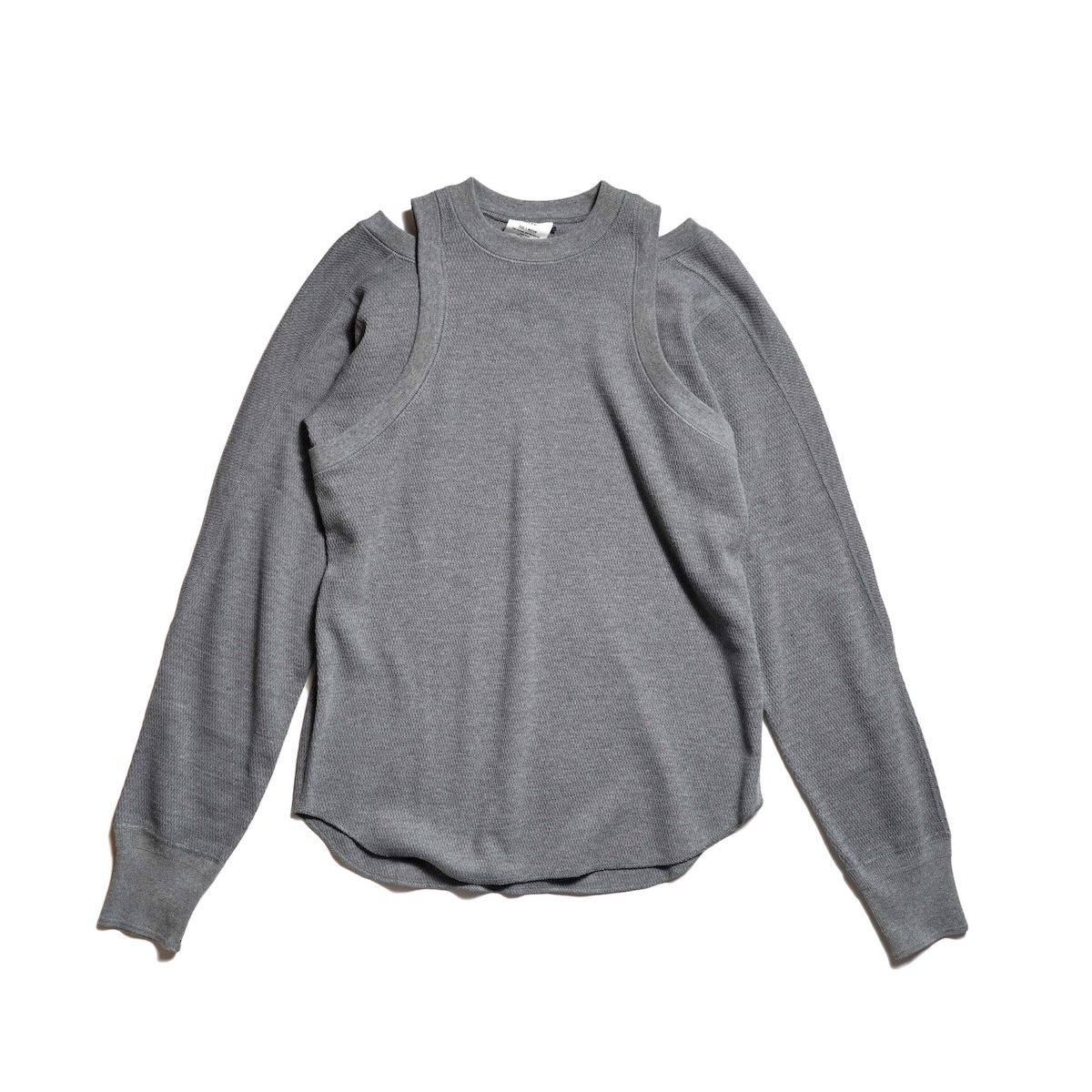 HYKE / THERMAL LAYERED SHIRT (Charcoal)