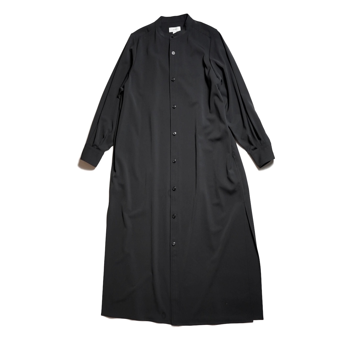 HYKE / MAXI SHIRT DRESS (Black)
