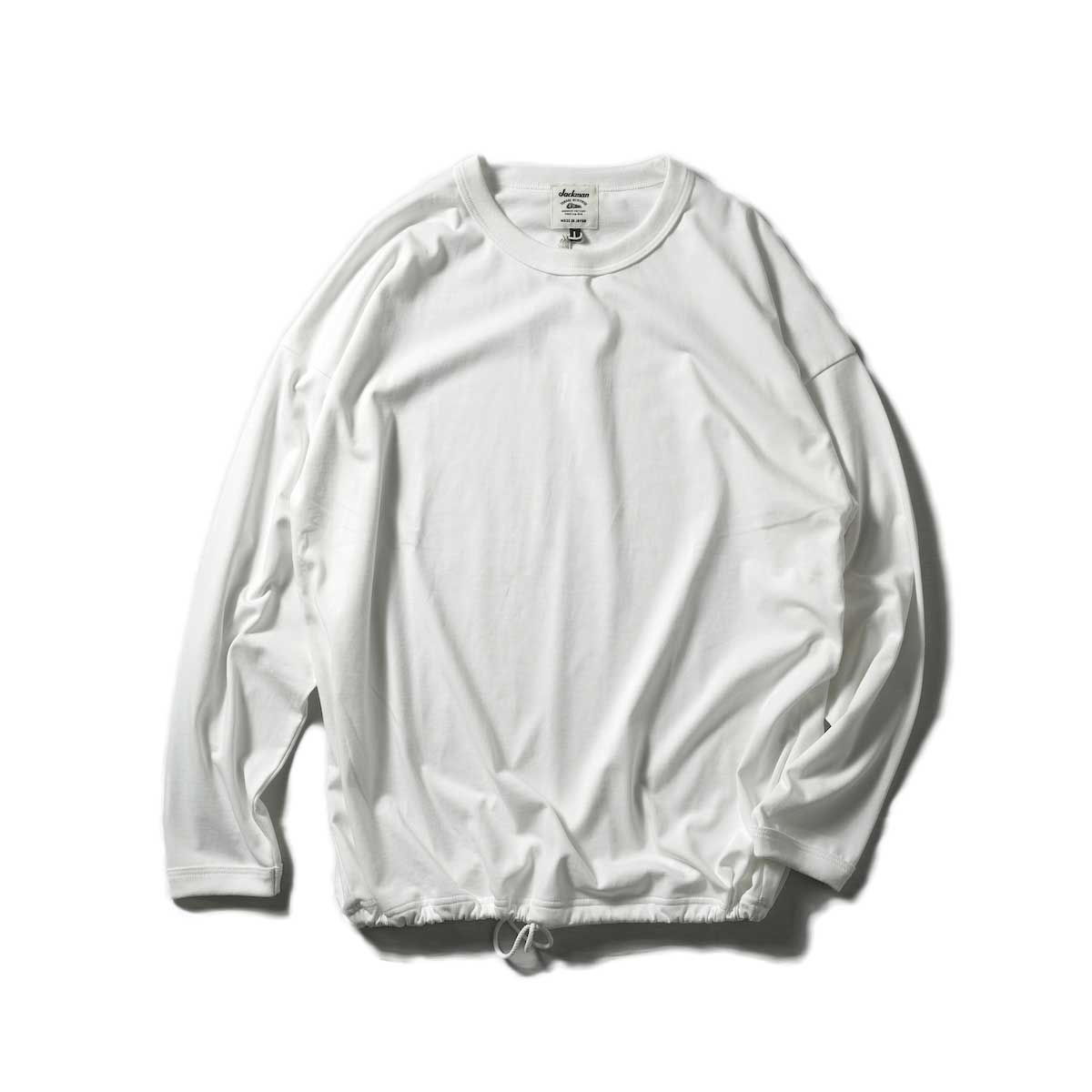 Jackman / Grace Himo LS T-Shirt (White)