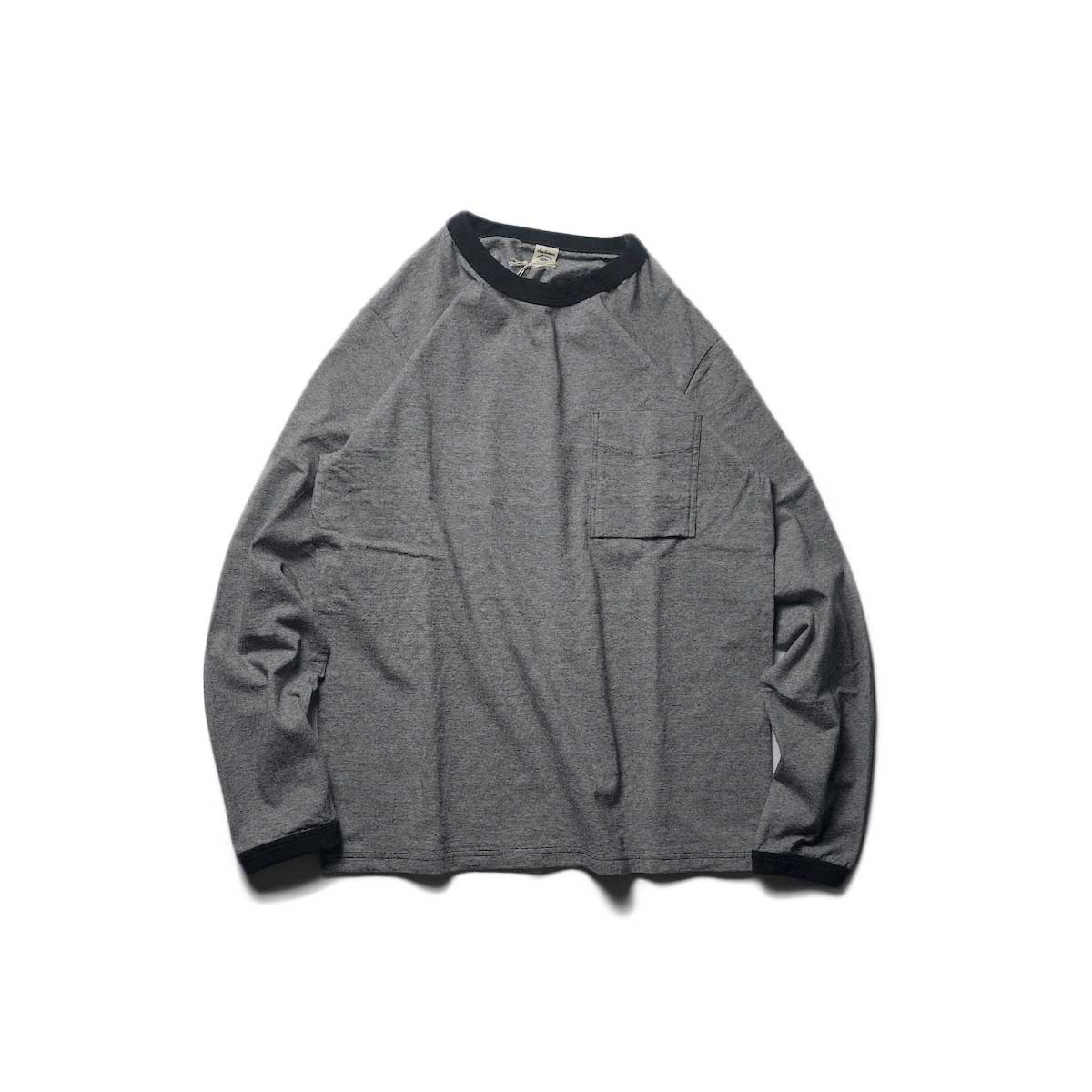 Jackman / Pocket LS T Shirts (Kinari Black)