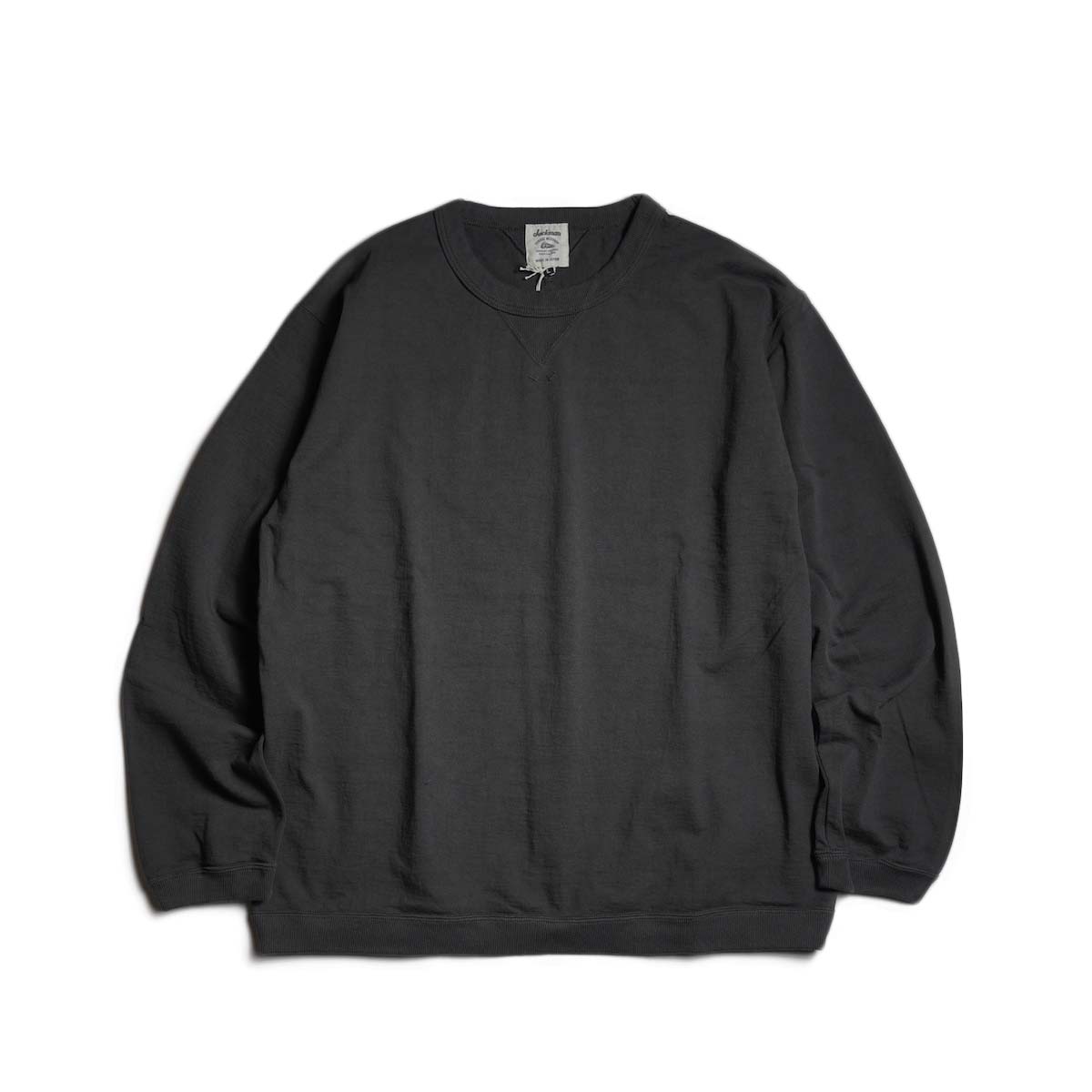Jackman / Dotsume Rib LS T-shirt (Ink Brack)