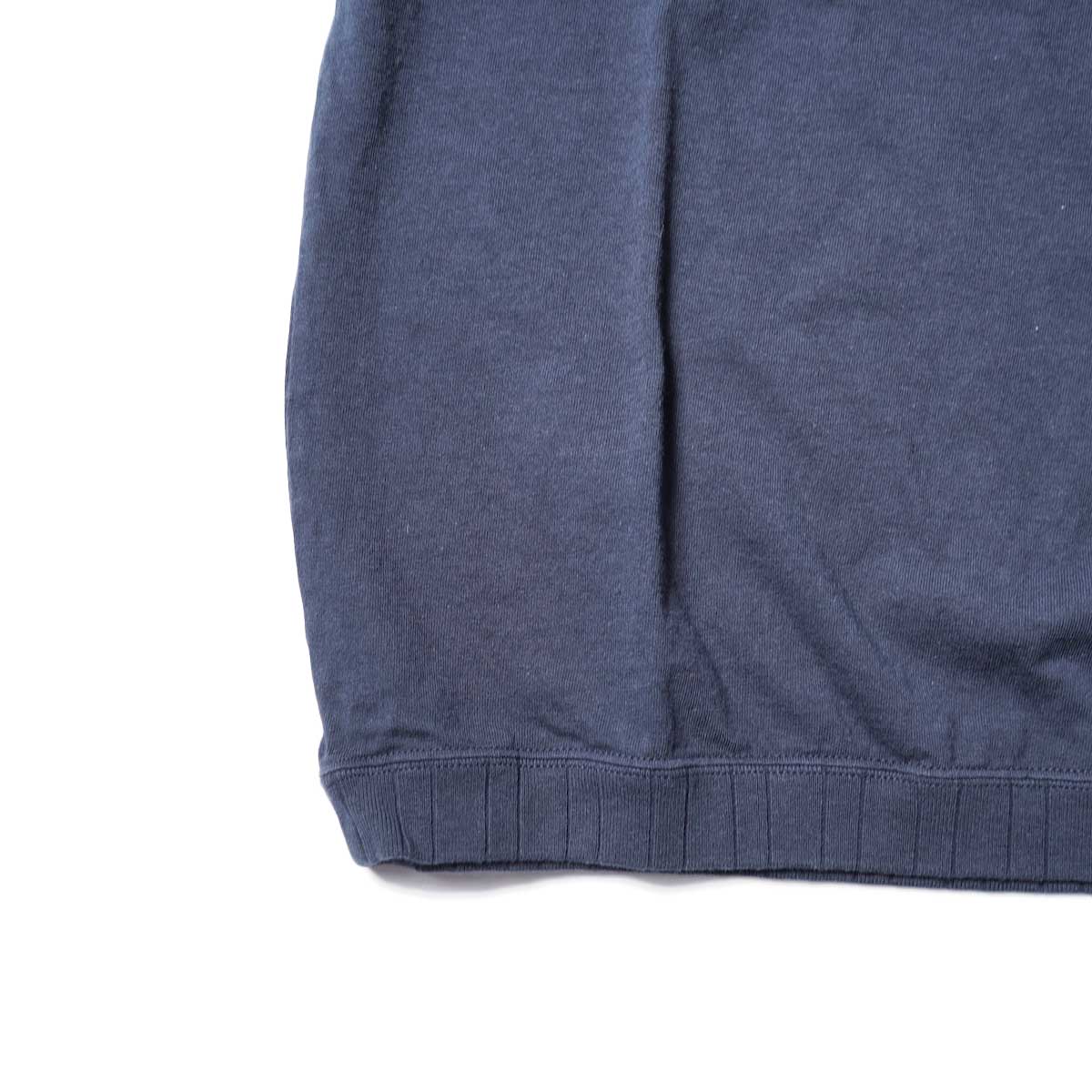 Jackman / Rib T-Shirt (Dark Navy)裾