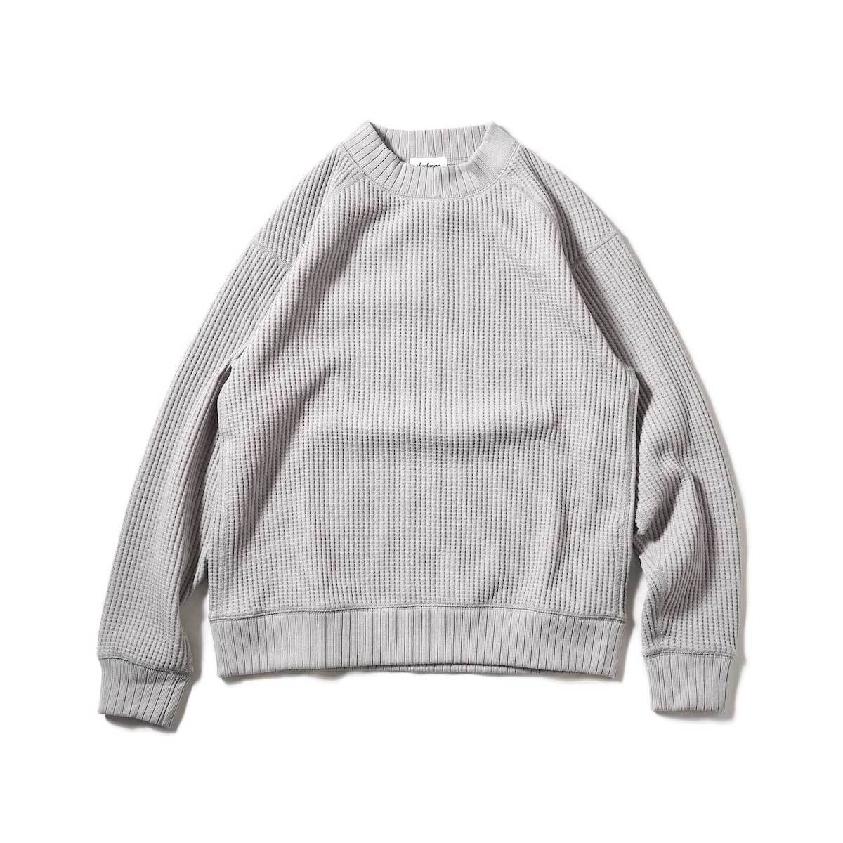 Jackman / Waffle Midneck (Solid Gray)正面