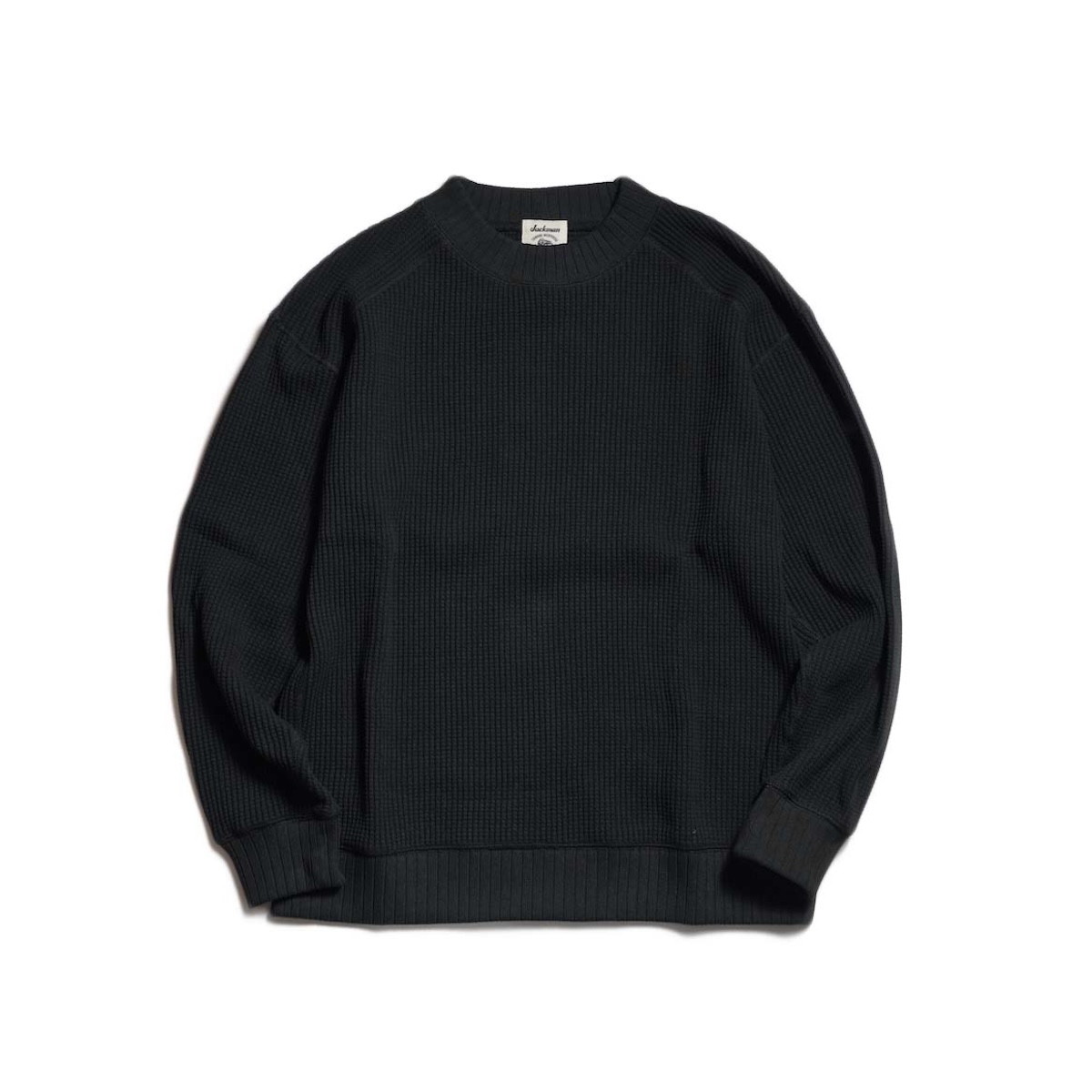 Jackman / Waffle Mid-neck (Black)