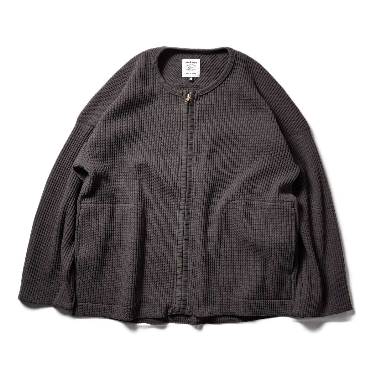 Jackman / Waffle Zip Crew (Smoke Wood)