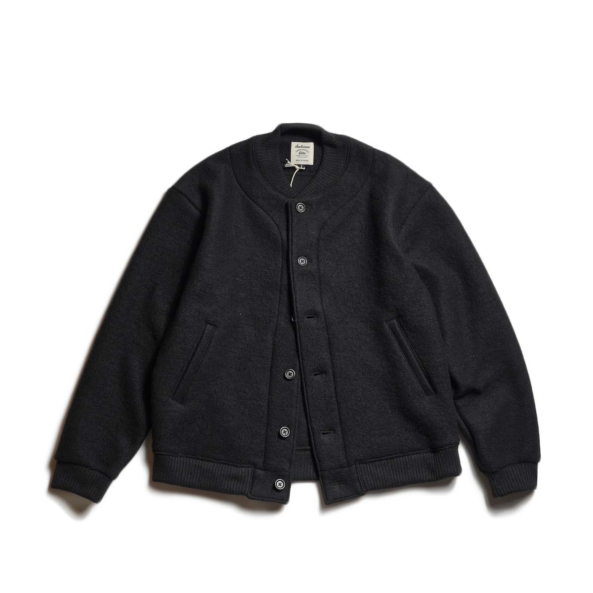 Jackman / Wool Ground Jumper (Black)