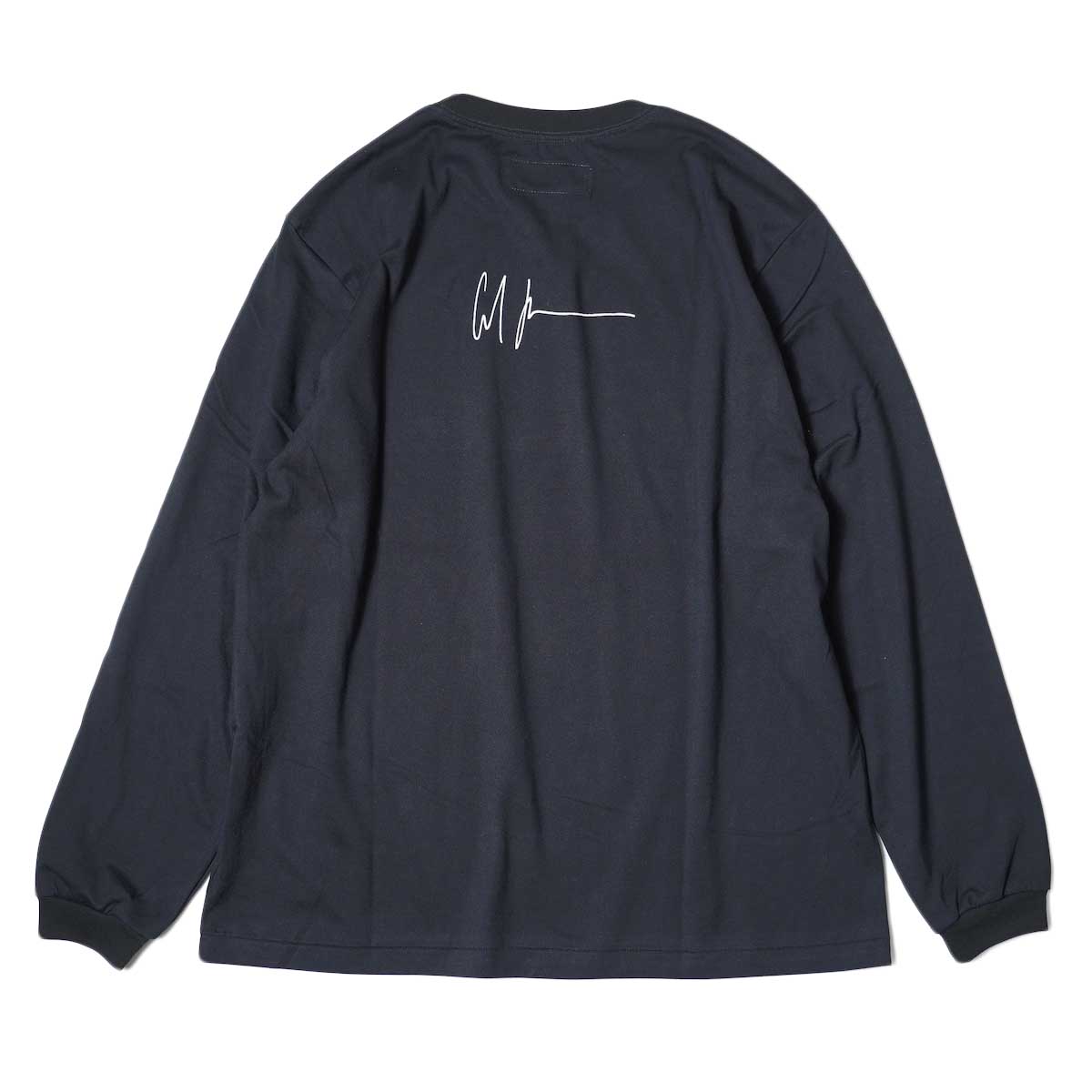 JANE SMITH / CADILLAC PLYMOUTH L/S T-Shirt (Black) 背面