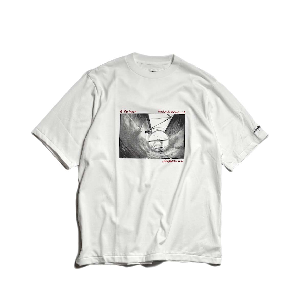 JANE SMITH / IVORY SERRA REDONDO BEACH, CA S/S T-SHIRT (White)