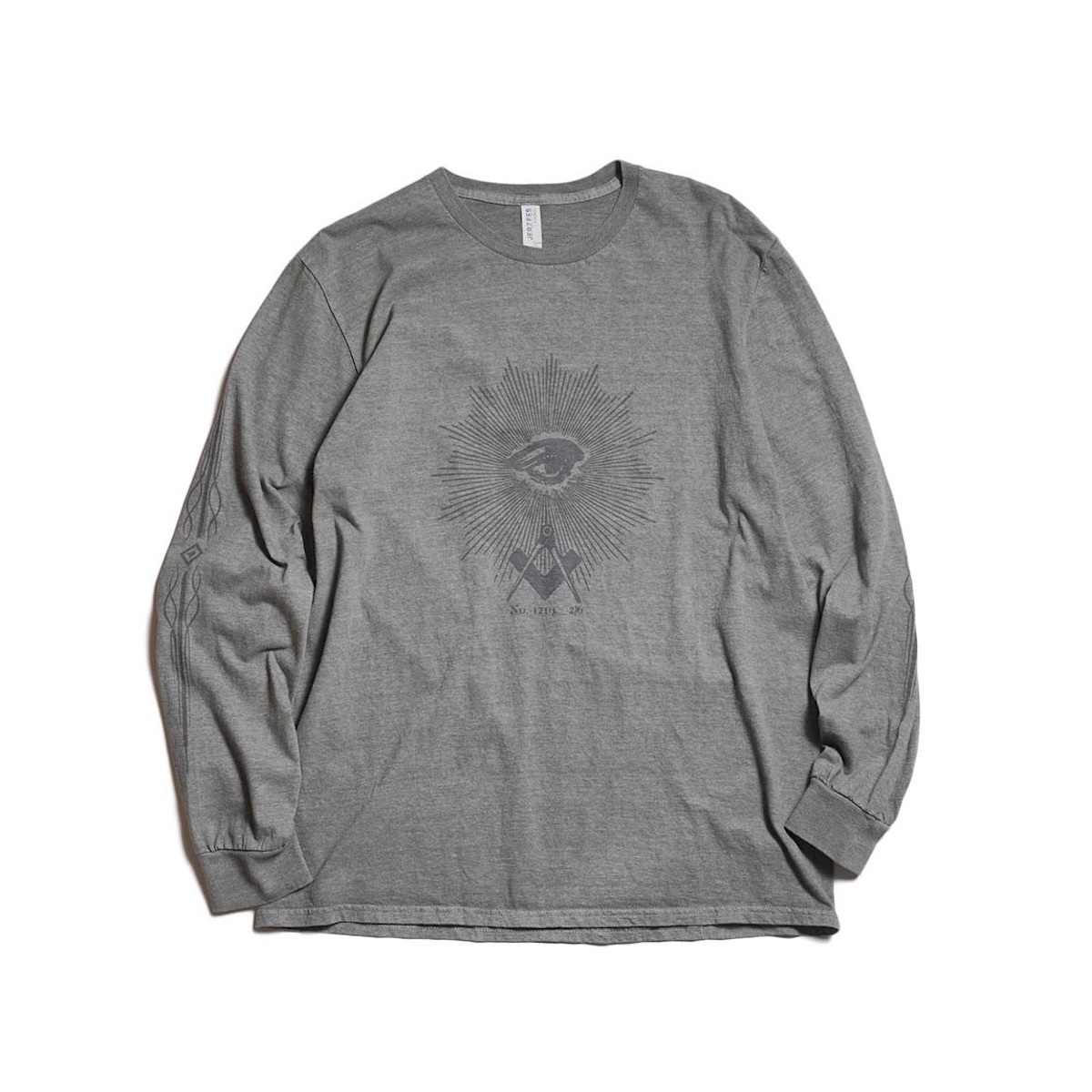 JERZEES / "FREE-MASONRY" LS TEE (Used Black)