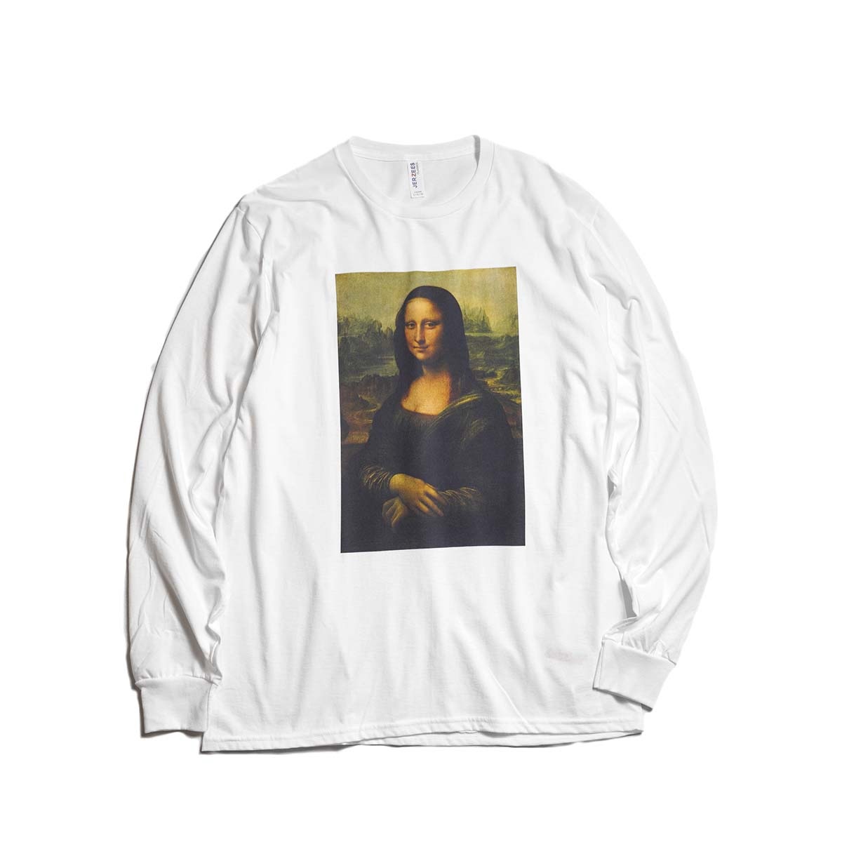 JERZEES / "MONA LISA" LS TEE (White)