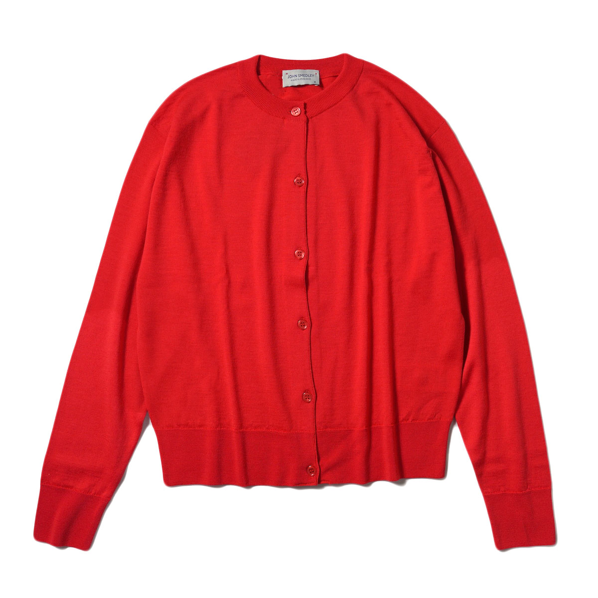 JOHNJOHN SMEDLEY / CARDIGAN RN LS (Holly Berry)