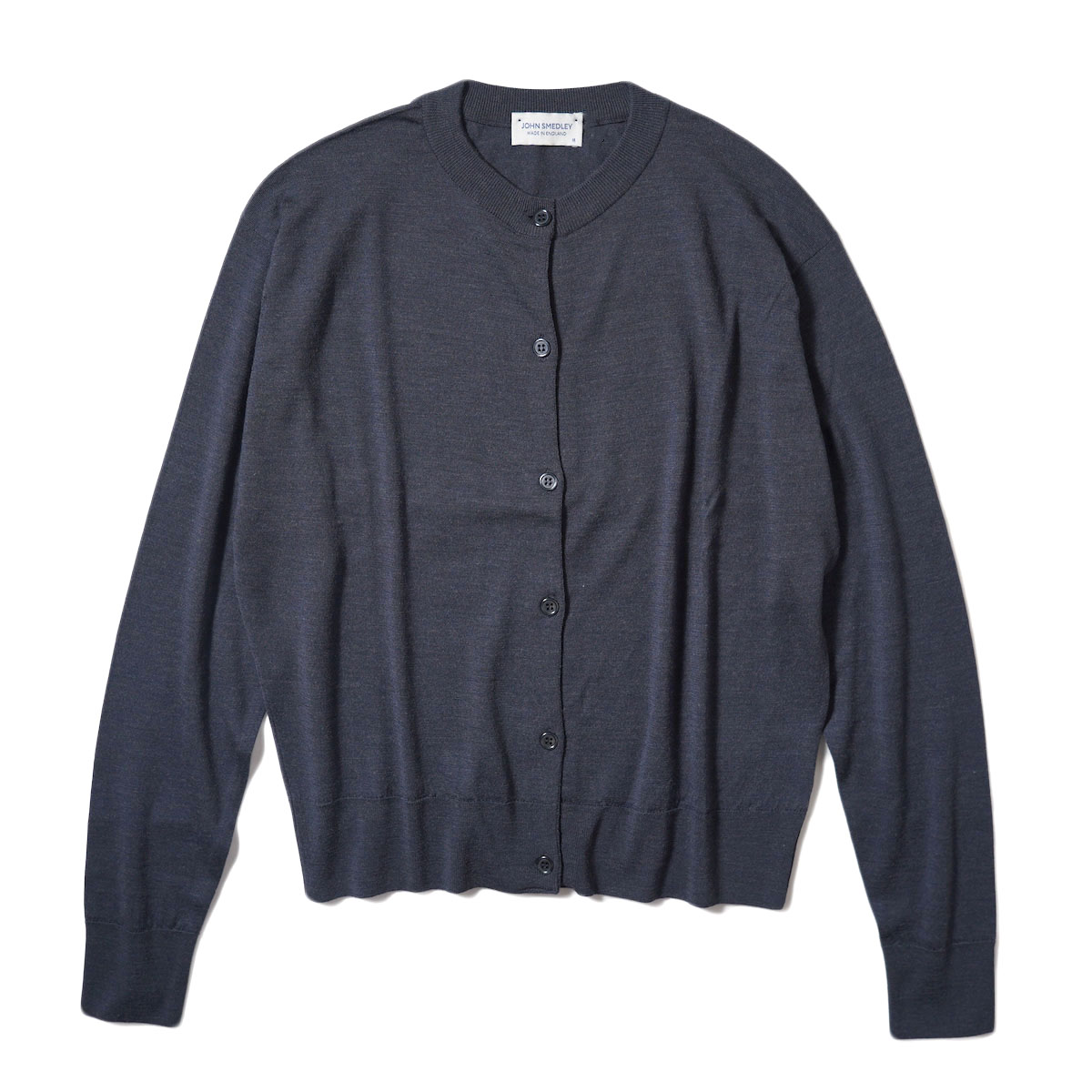 JOHNJOHN SMEDLEY / CARDIGAN RN LS (Hepburn Smoke)