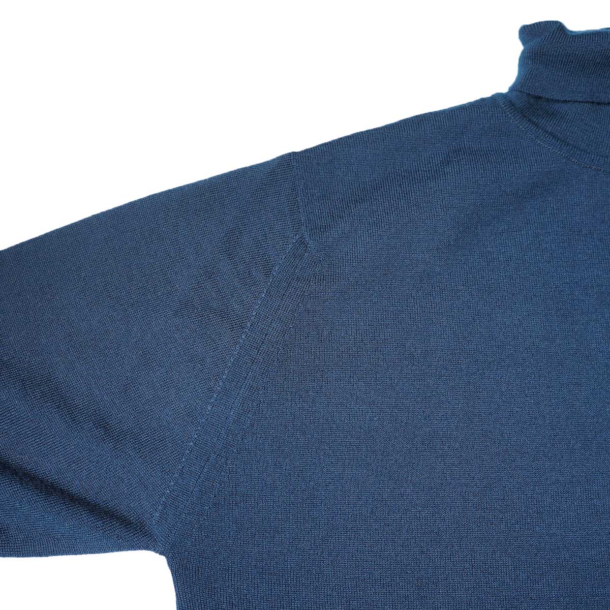 JOHN SMEDLEY / A4588 PULLOVER RC LS (Orion Green)肩線
