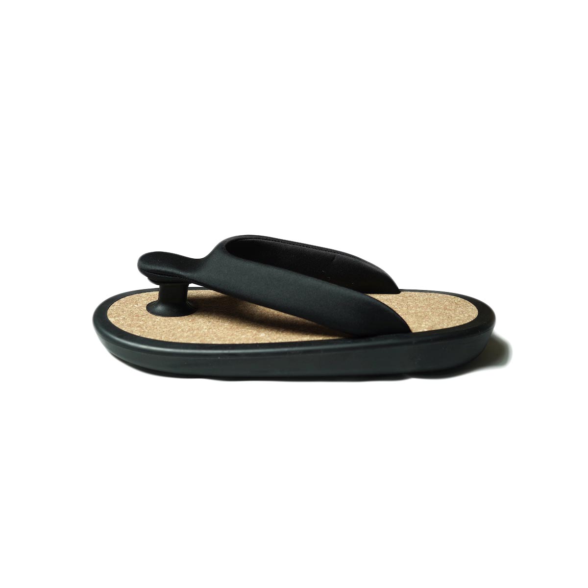 JOJO / Beach Sandal (ALL BLACK × CORK)