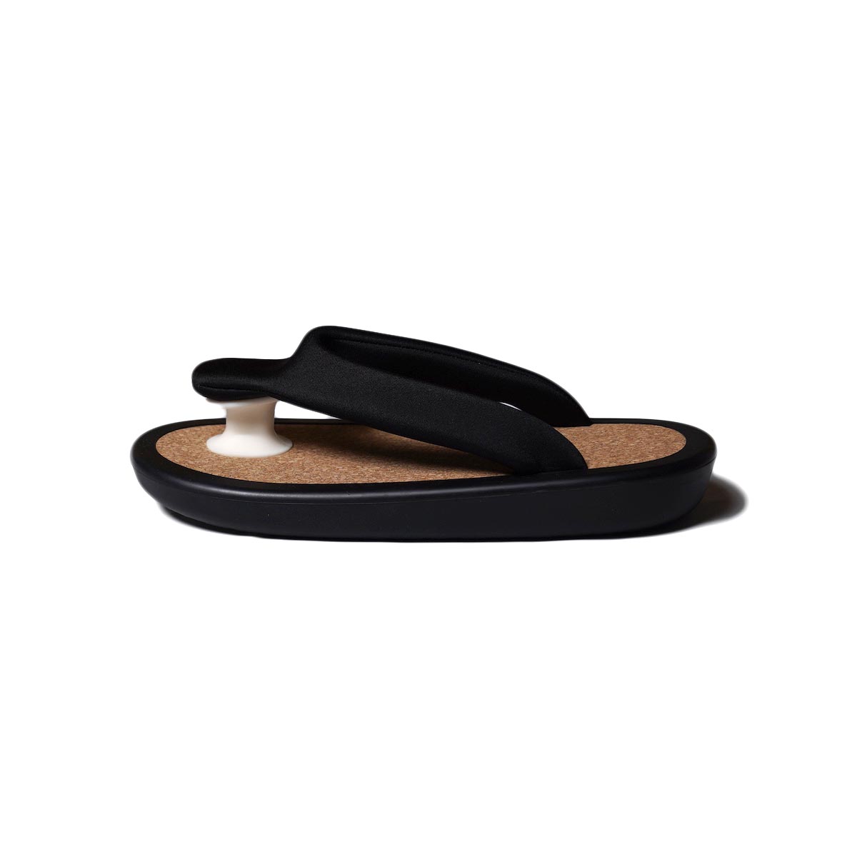 JOJO / Beach Sandal (BLACK × CORK)
