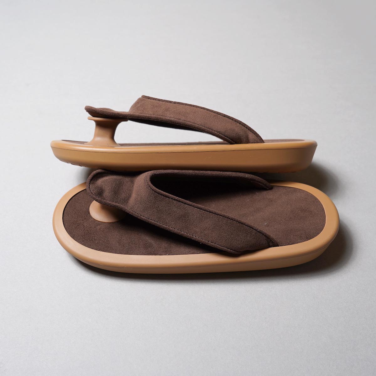 JOJO / Beach Sandal ( BROWN × ULTRA SUEDE) 横