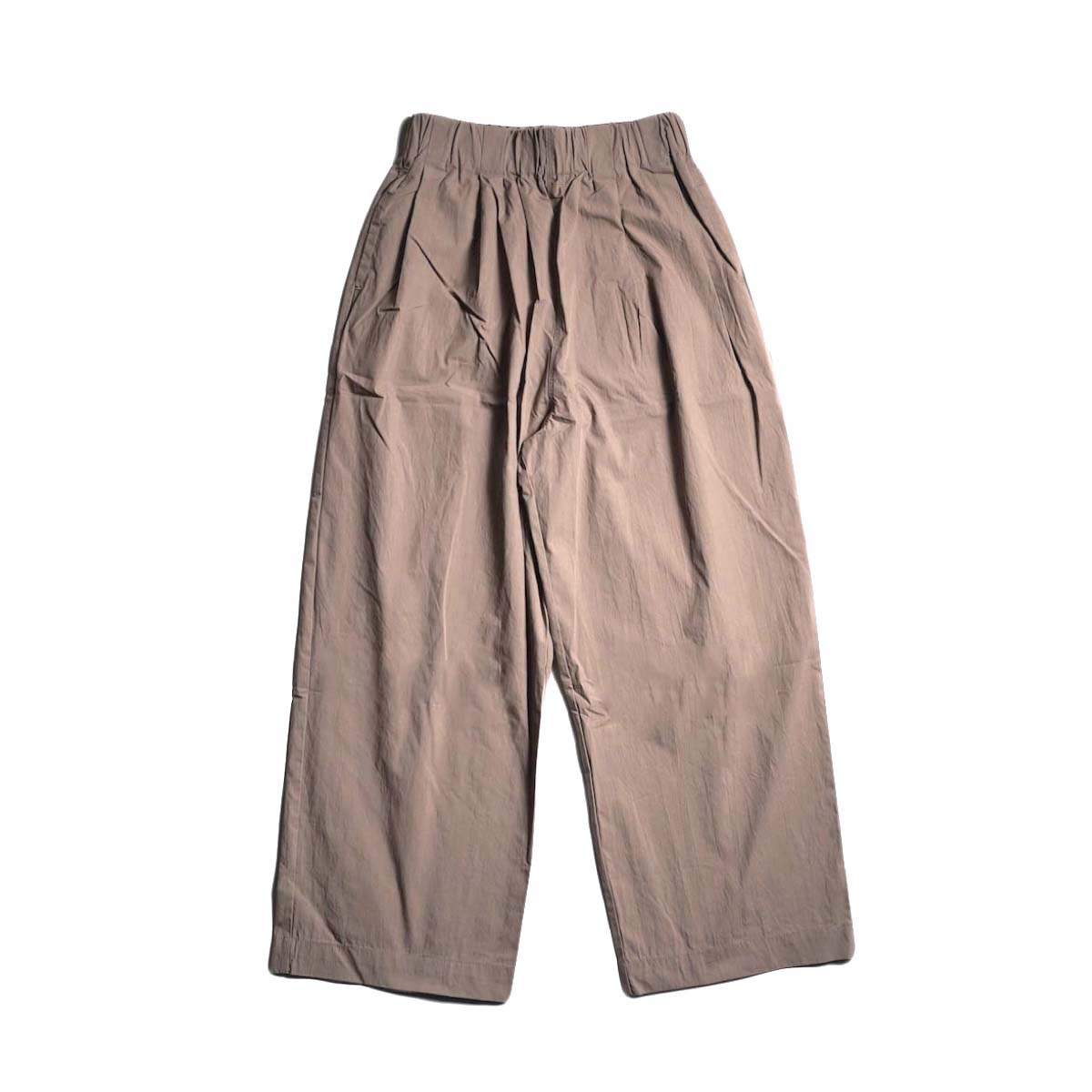 KHA:KI / 2TUCK COOK PANTS (Brown)