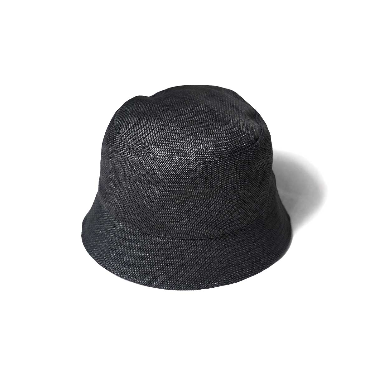 KIJIMA TAKAYUKI / PAPER CLOTH BUCKET HAT (231320) (Black)