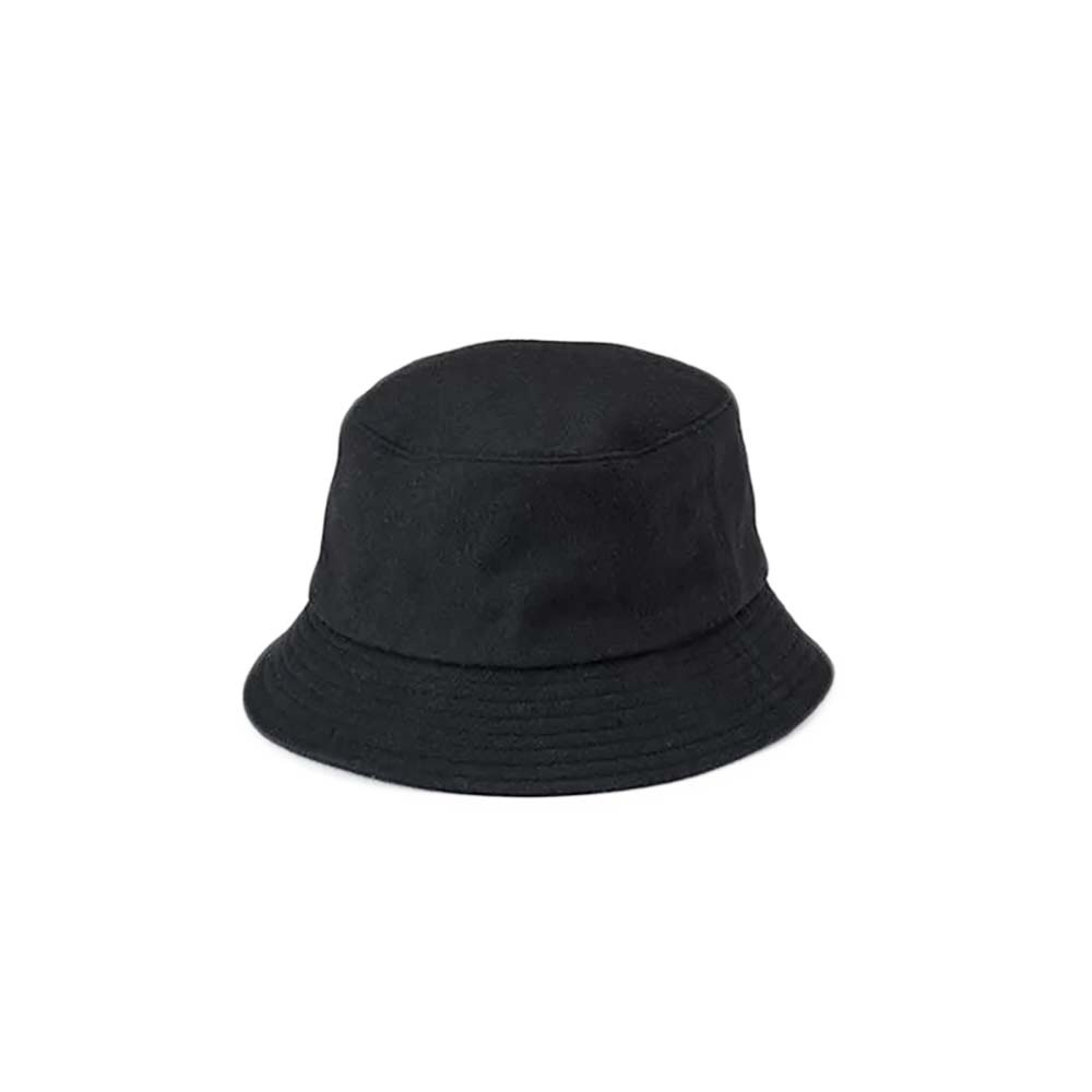 KIJIMA TAKAYUKI / MELTON BUCKET HAT (Black)