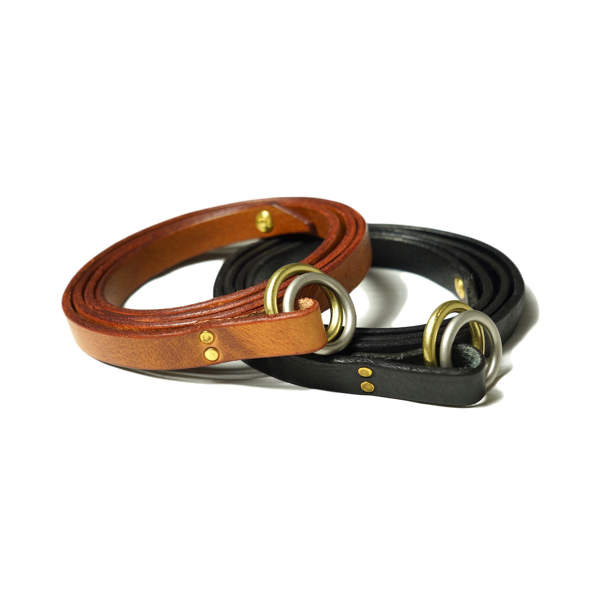 MASTER &amp;amp; Co. / DAYTONA15mmDOUBLE  RING LONG BELT (Silver / Gold)