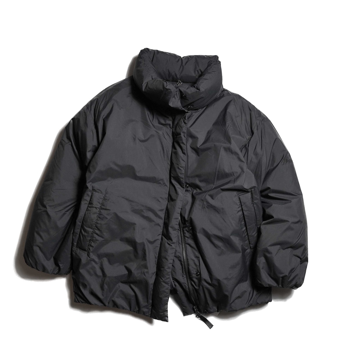 NANGA / STAND COLLAR DOWN JACKET W (Black)