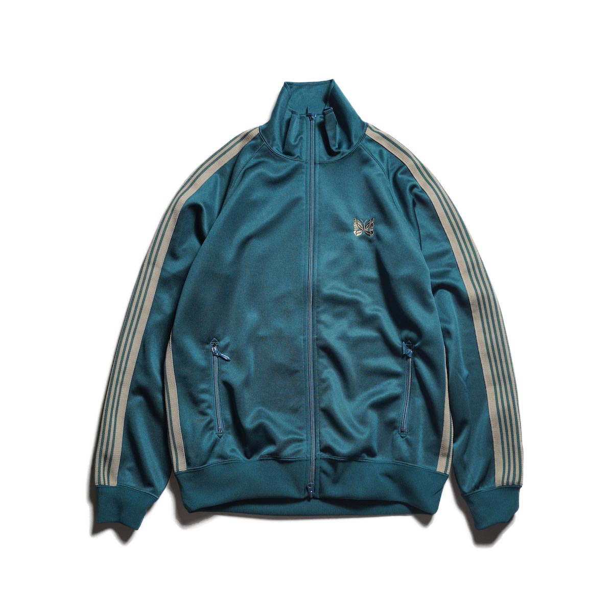 Needles / Track Jacket - Poly Smooth (Green)
