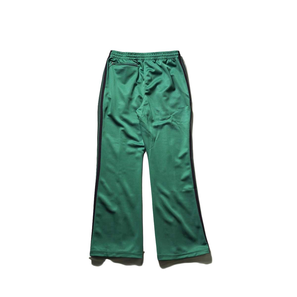 Needles / Boot Cut Track Pant -Poly Smooth (Emerald) 背面