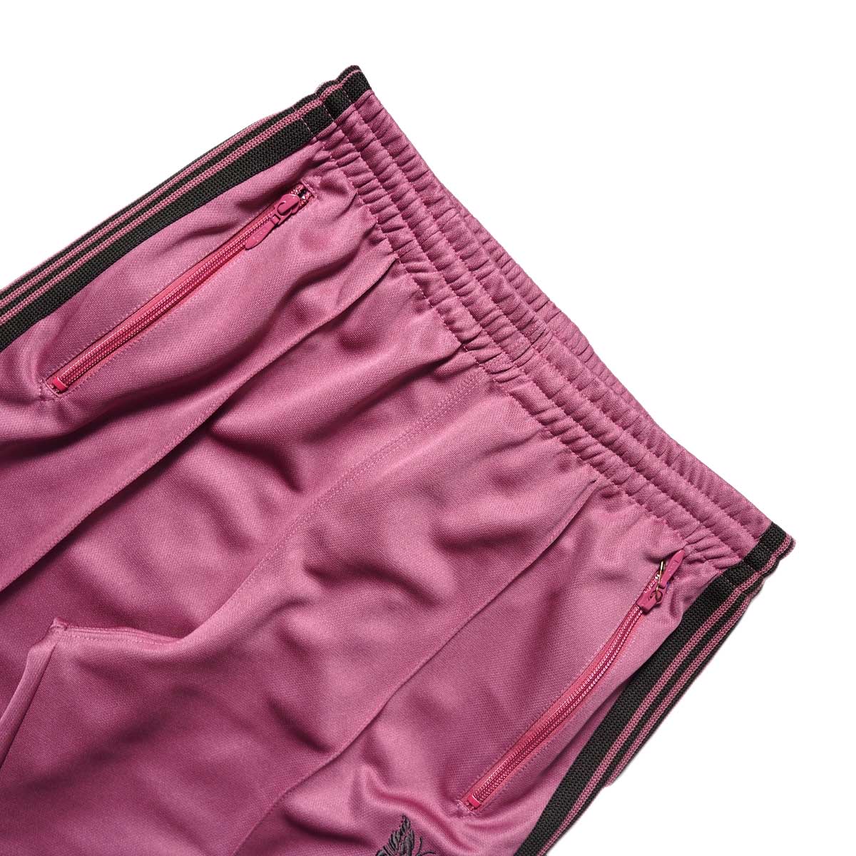 Needles / Boot Cut Track Pant -Poly Smooth (Smork Pink)ウエスト