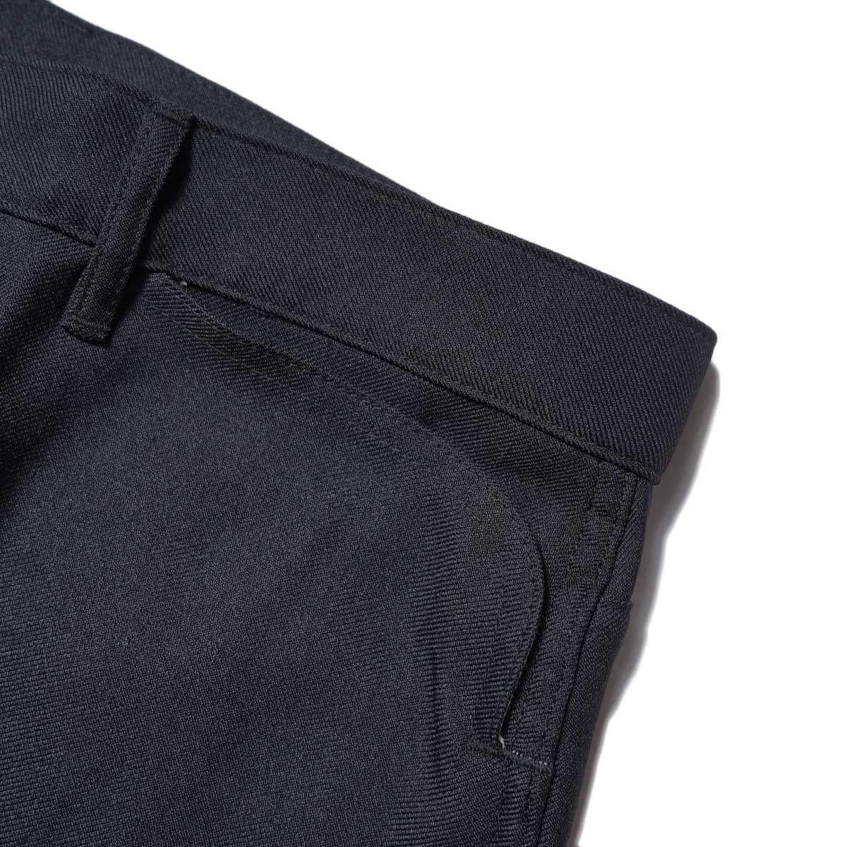 Needles / Boot-cut Jean - Poly Twill (Black)ポケット