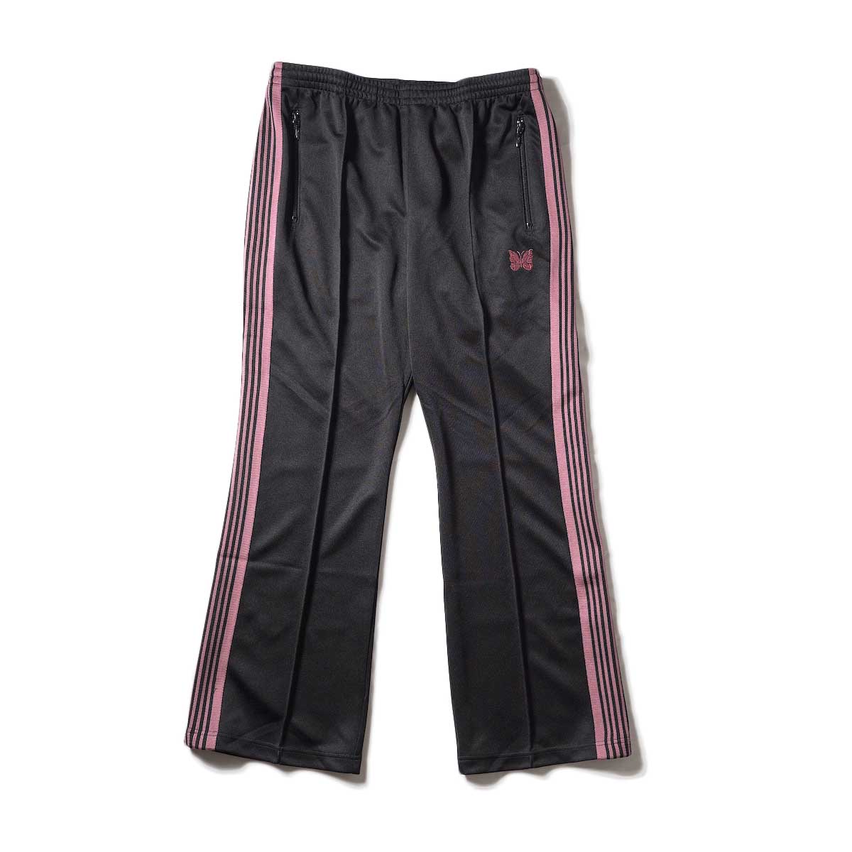 Needles / Boot-Cut Track Pant -Poly Smooth (F.Black)