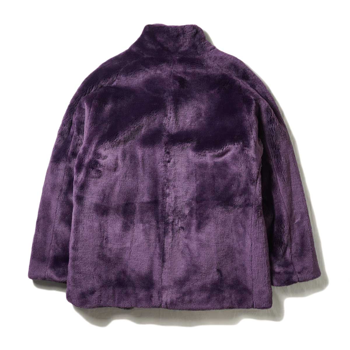 Needles / S.C. Car Coat - Faux Fur (Purple) 背面