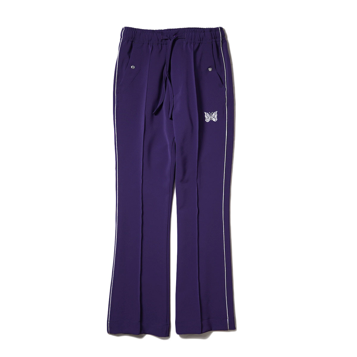 Needles / Piping Cowboy Pant - PE/PU Double Cloth (Dk.Purple)