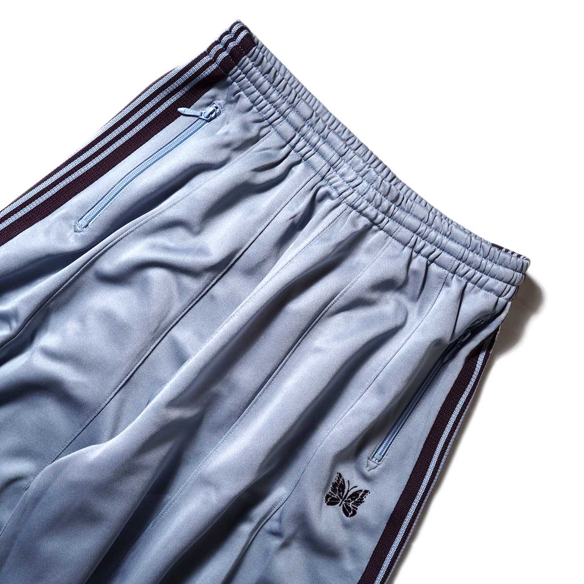 Needles / H.D.Track Pant -Poly Smooth (Sax Blue)ウエスト