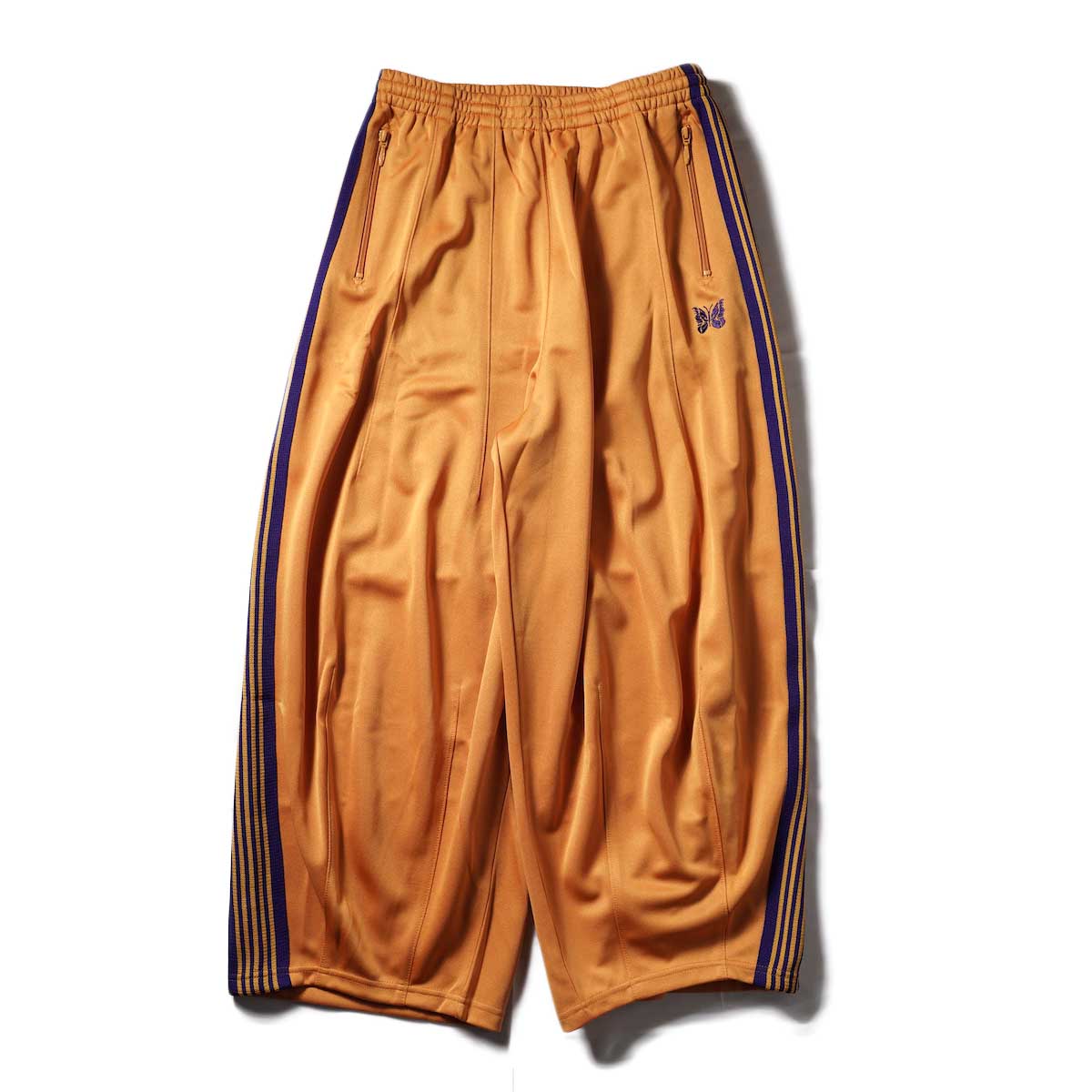 Needles / H.D.Track Pant -Poly Smooth (Yellow Gold)