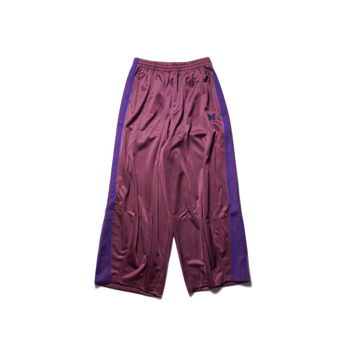 Needles / H.D.Track Pant -Poly Smooth (Wine)