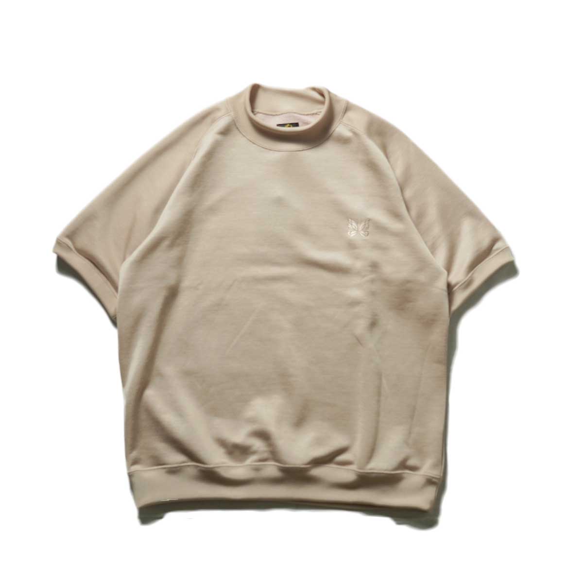 Needles / S/S Mock Neck Tee (Old rose)