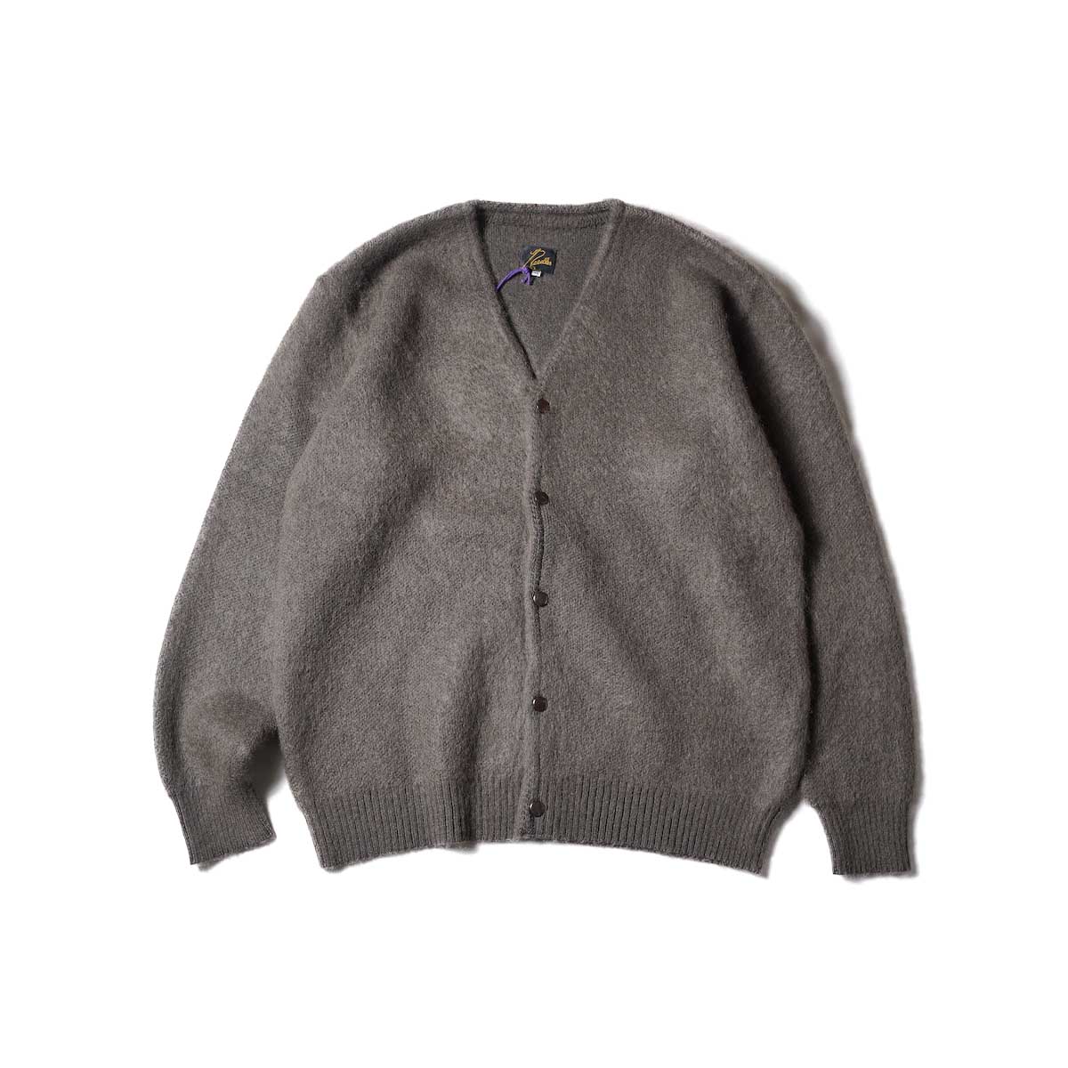 Needles / Mohair Cardigan -Solid (Charcoal)
