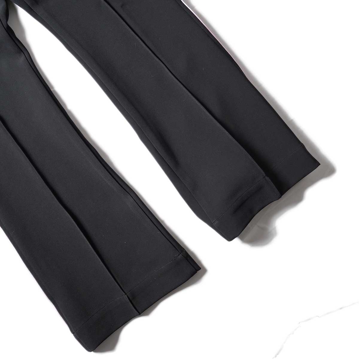 Needles / PIPING COWBOY PANT - PE/PU DOUBLE CLOTH (Black)裾