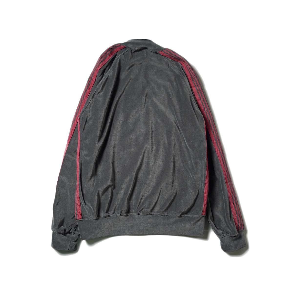 Needles / R.C.Track Jacket - C/Pe Velour (Charcoal)背面