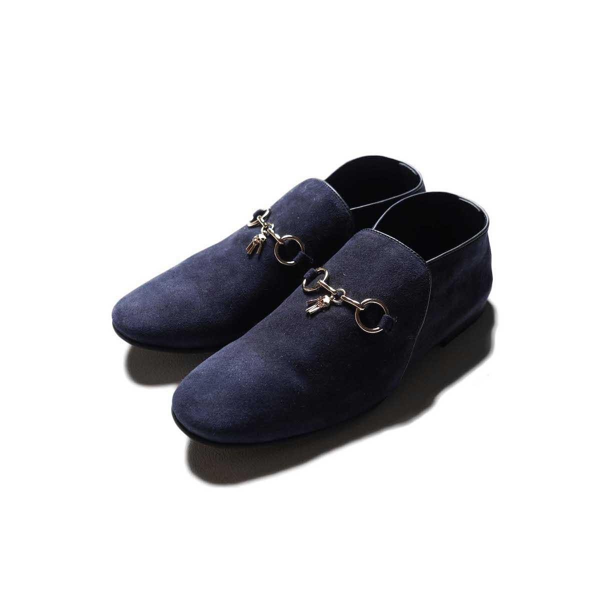 Needles / TASSEL BIT SLIP-ON CHUKKA BOOT / RO (Navy)