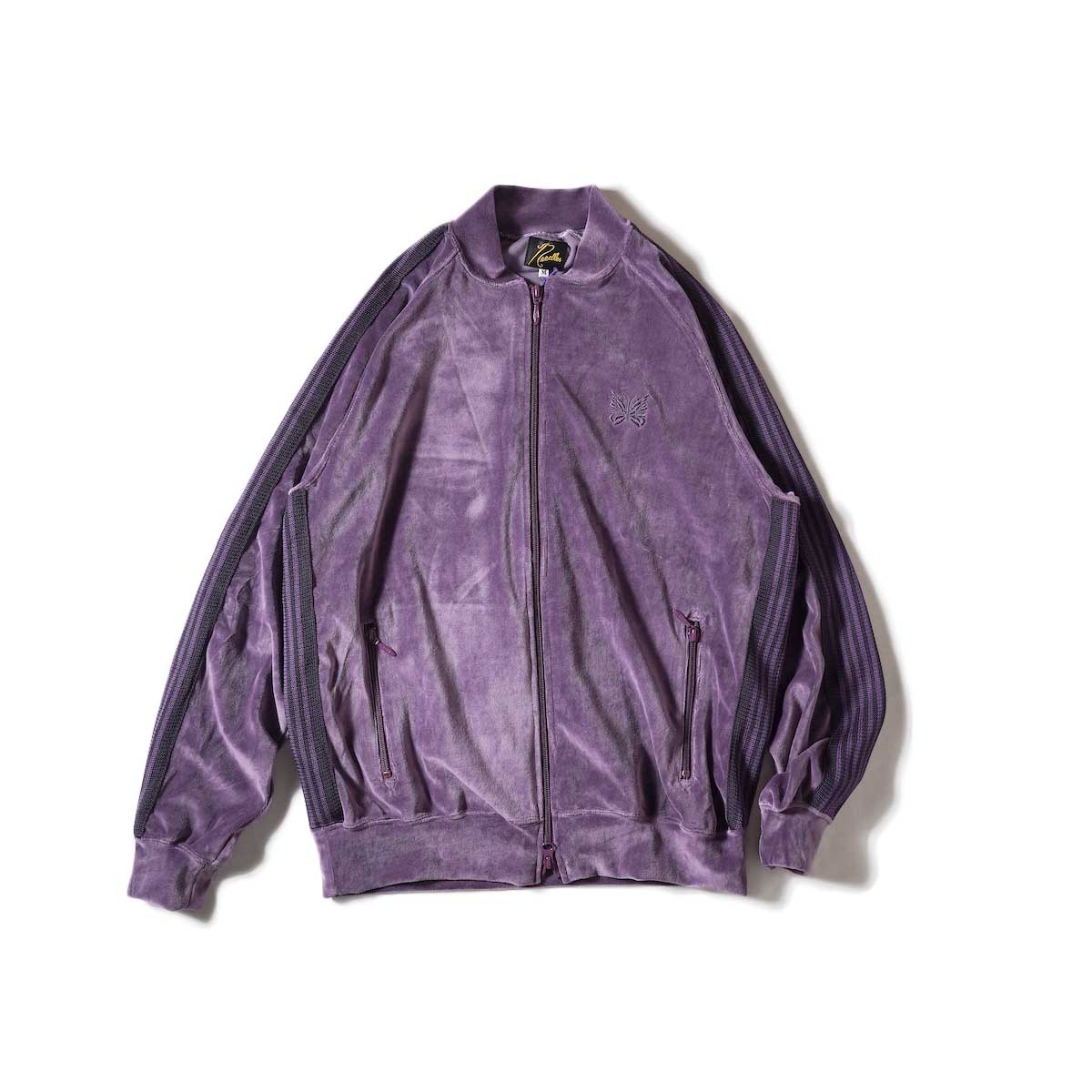 Needles / R.C. Track Jacket - C/Pe Velour (Purple)