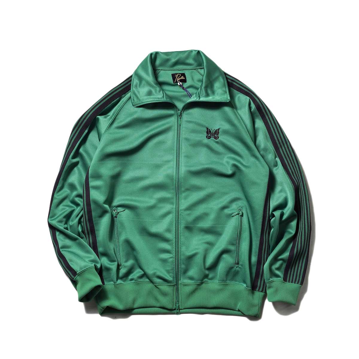 Needles / Track Jacket -Poly Smooth (Emerald Green)